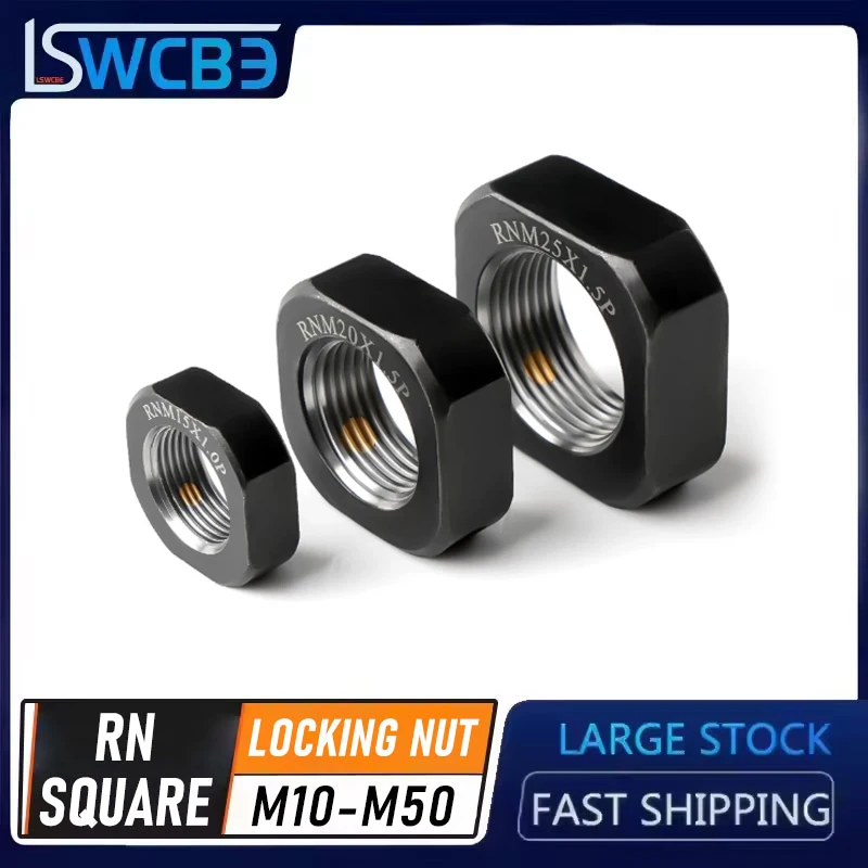 1/2/3/4/5PCS RN Type Precision Locking Nut Fine Tooth Machine Tool With Multiple Specifications To Choose From