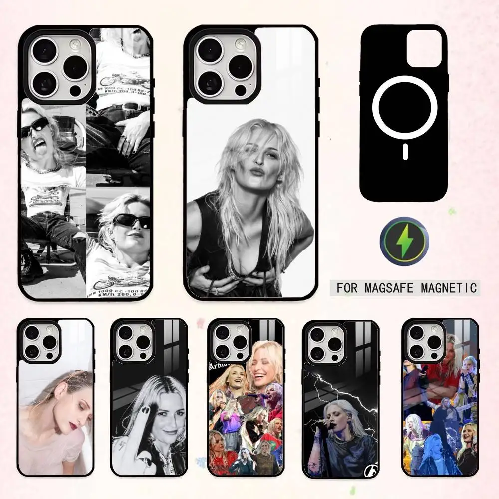 

R-Rock E-Emily A-Armstrong Phone Case For iPhone17,16,15,14,13,12,11 Plus,Pro Max Magnetic For Magsafe Wireless Charging