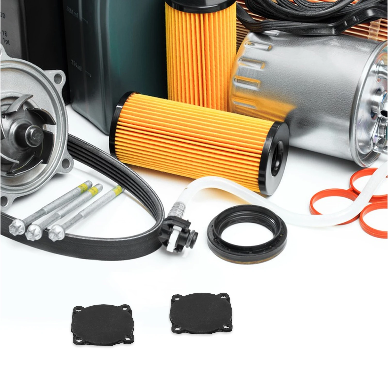 2pcs Air Compressor Switch Pads Durable Rubber Automatic Pressure Control Leak Prevention Gaskets Kit Accessories Household