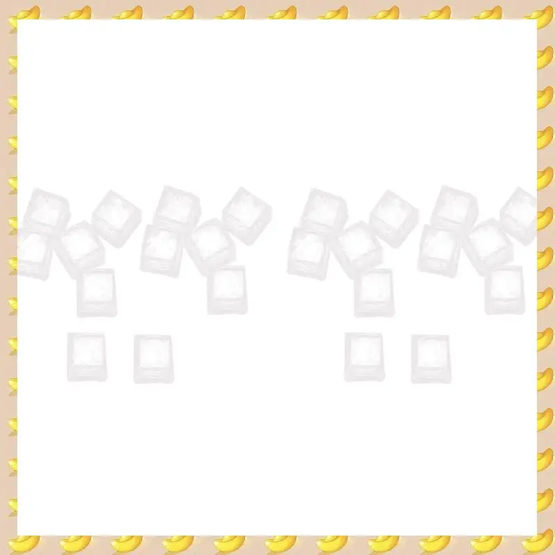 

A45U 24PCS Waterproof LED Ice-Cube Flashing Glow In The Dark Light Up For Bar Club Drinking Party Decoration B