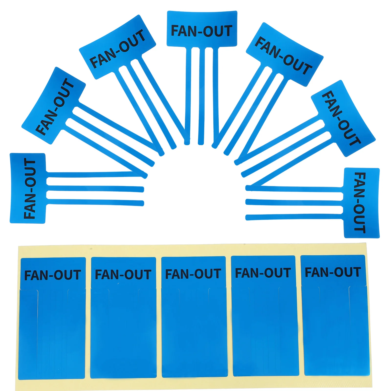 

Air Conditioner Airflow Indicating Stickers Adhesive Label Decals For Ac Outlet Identification Easy Installation