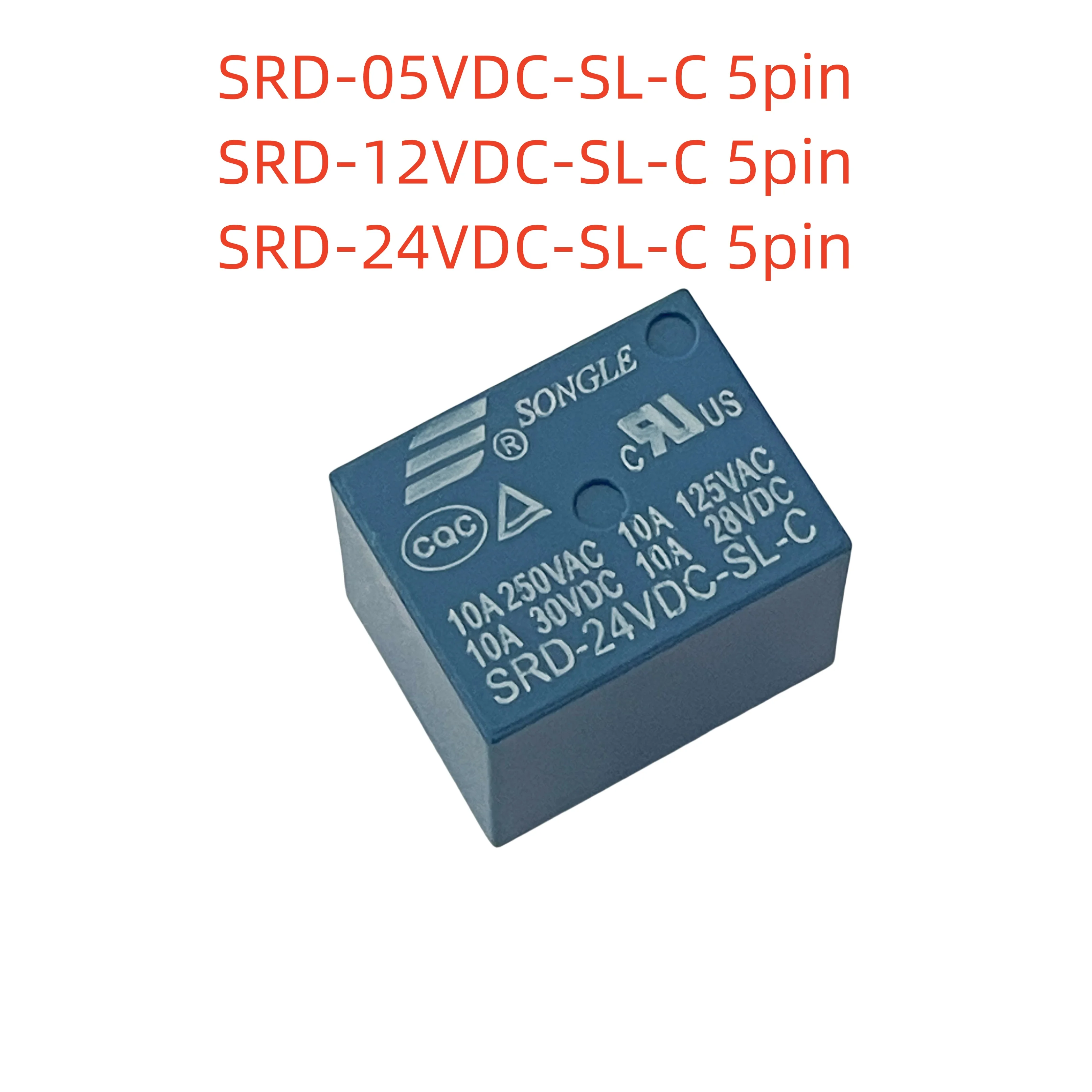 5Pcs Relays SRD-05V…