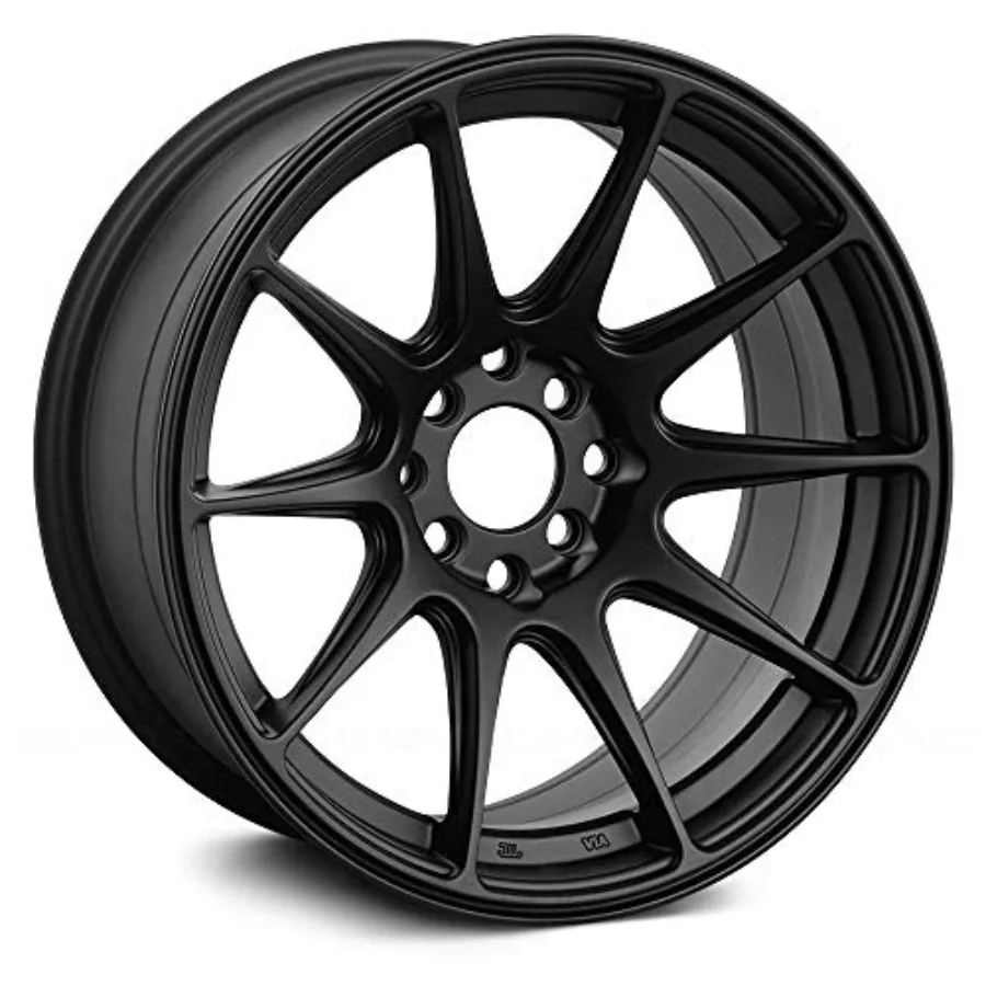 

527 16x8 4-100/4-4.5 +20 Flat Black Wheel Rim with Lightweight Alloy Construction and Matte Black Finish for Off-Road Performan