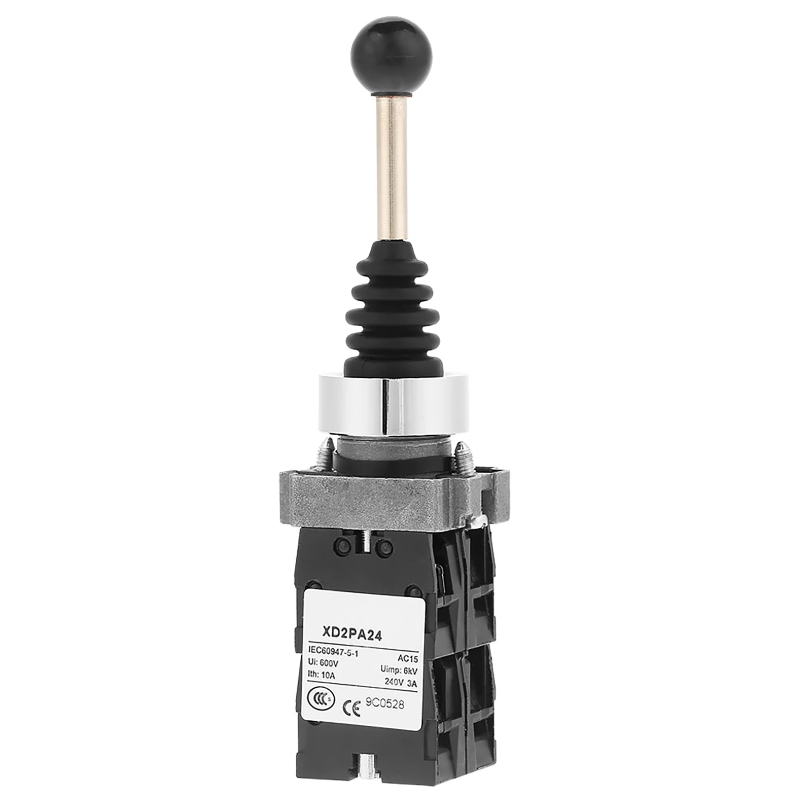 Joystick Controllers Spring Return  4 Position Joy Stick Control Replacement Black  Joystick  4 Position