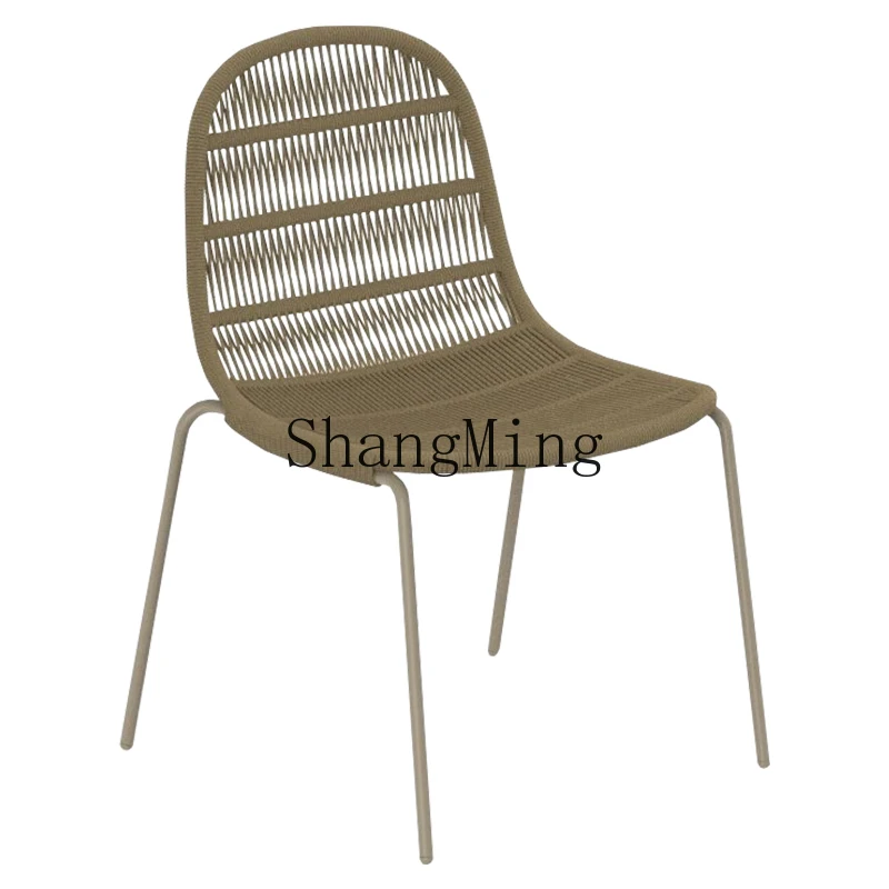 

HJ high-end outdoor tables and chairs courtyard teak outdoor garden terrace solid wood rattan table and chair combination