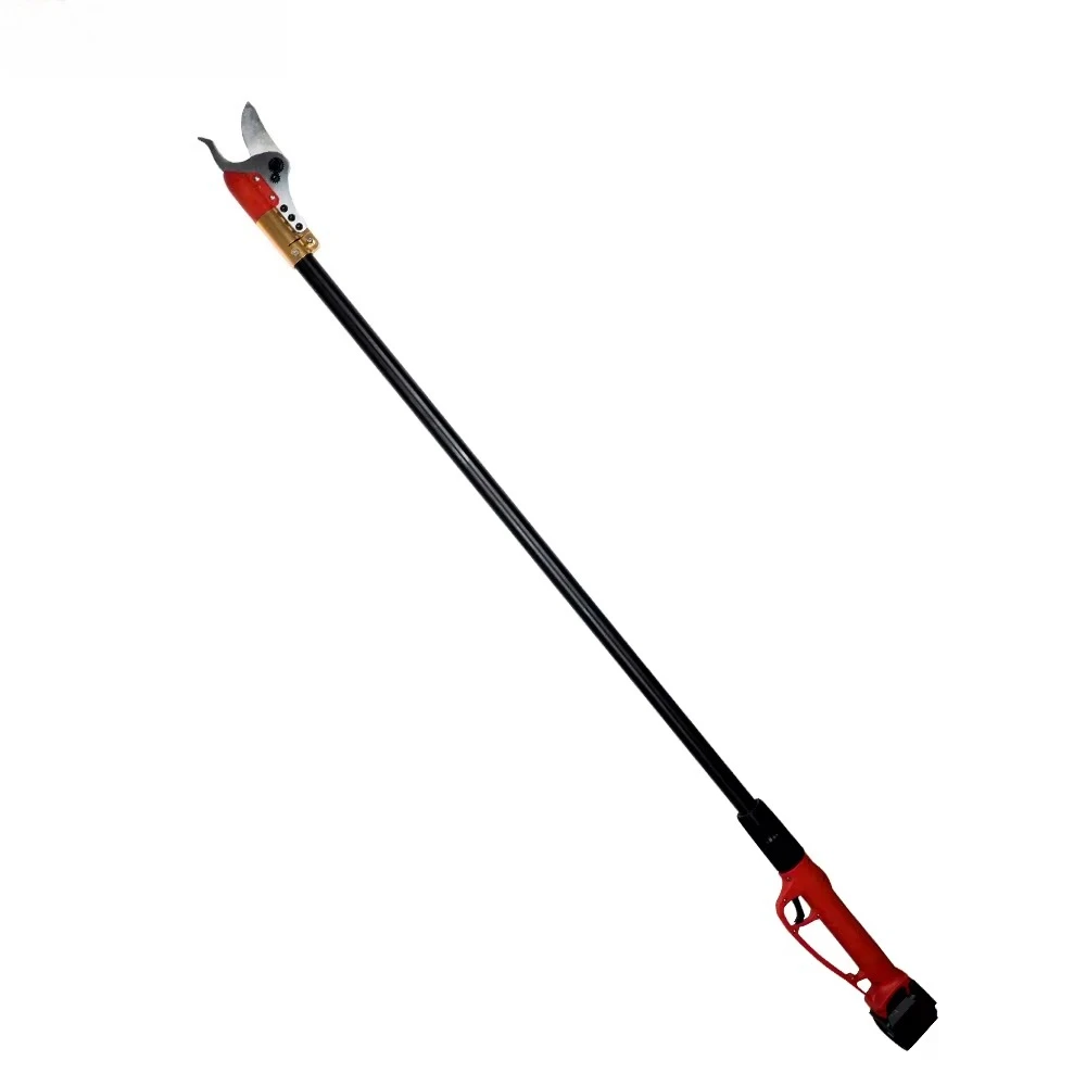 

Professional cordless electric trimmer, with extension rod, total 1 meter electric garden tool trimmer