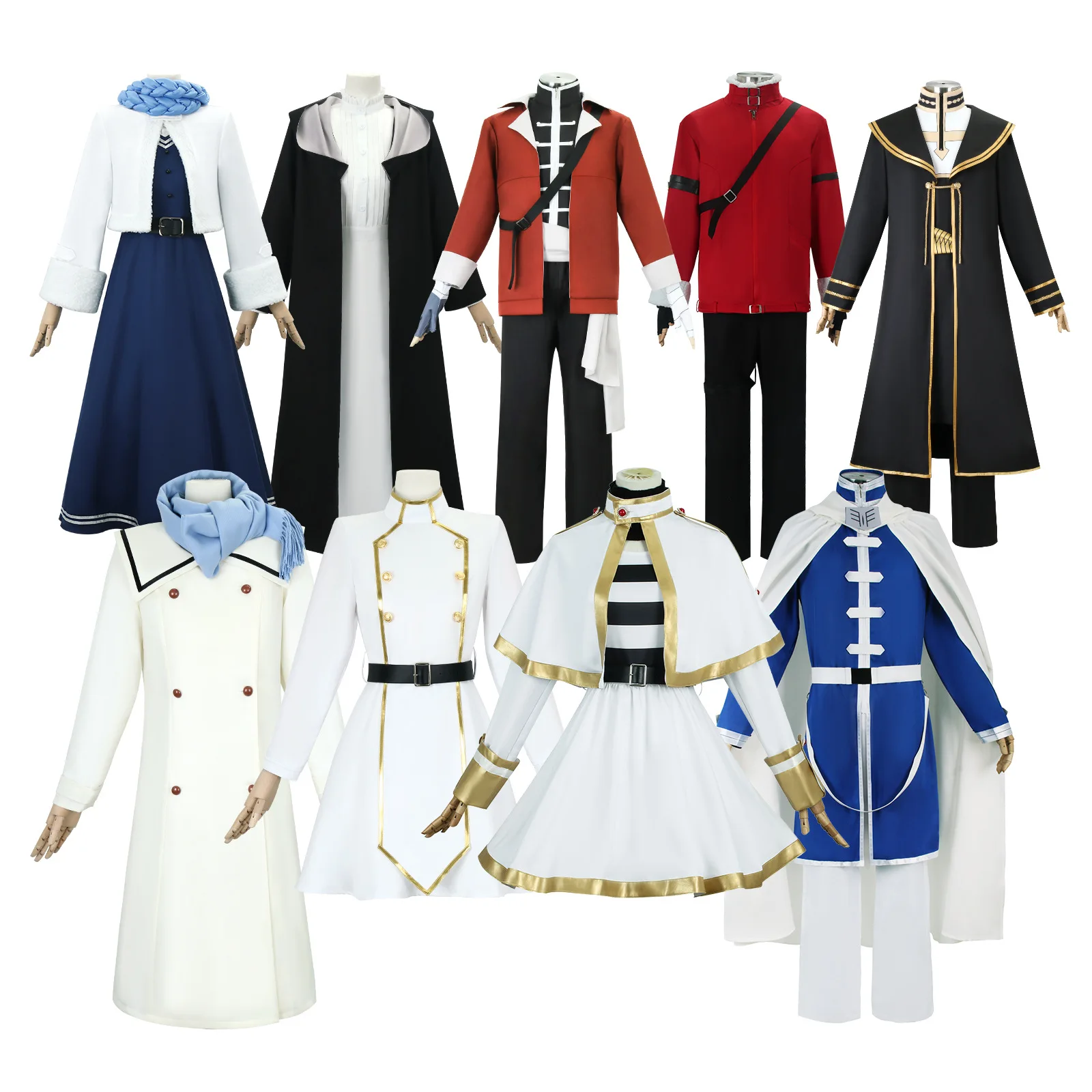 

Funeral Fulian Cos Costume Simmel Hatta Shotal Cosplay Costume Halloween anime Animation Game Costume