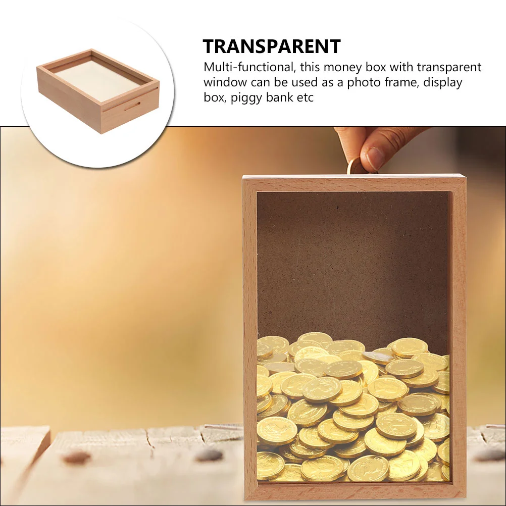 Piggy Bank Picture Frame Money Bank Decorative Money Box Frame Coin Money Bank Photo Frame Piggy Bank