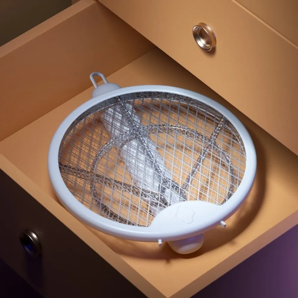 Wall Mounted Foldable Mosquito Killler Handheld Lure Fly Electric Mosquito Killler Rotatable USB Charging Anti-mosquito Device