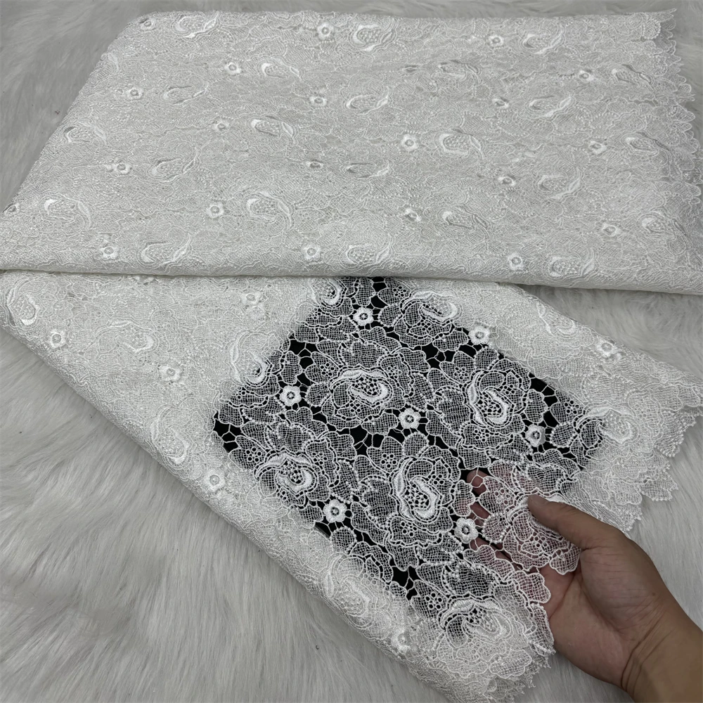 African Gilding Brocade Lace Fabric 2024 High Quality Jacquard satin Fabric Nigerian Floral Damask Lace For Evening Dress MY020
