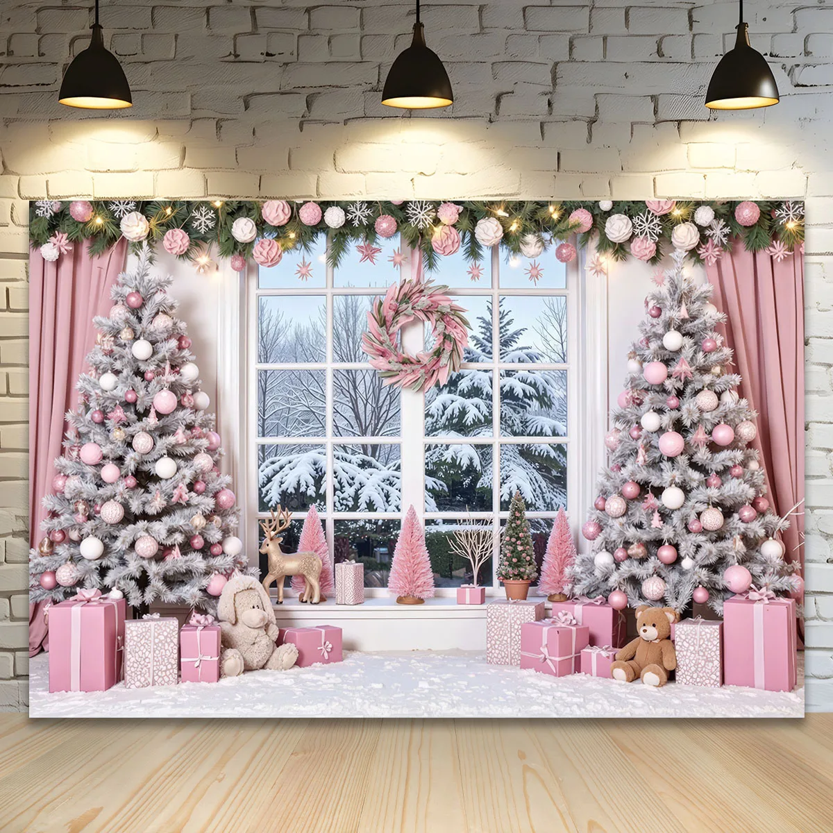 Schneiender weihnachtsbaum pink-AliExpress
