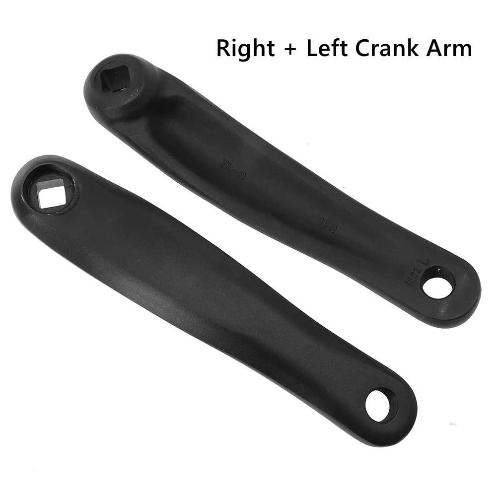 

1 Pair Bike Crank 170mm Bicycle Crank For Electric cycling mountain Bikes Square Hole Crank Left And Right 170MM replace Cranks