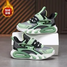 

New Winter Children Shoes Boys Sneaker Warm Plush Kids Casual Sneaker Outdoor Walking Platform Fashion Sports Shoes for Boy