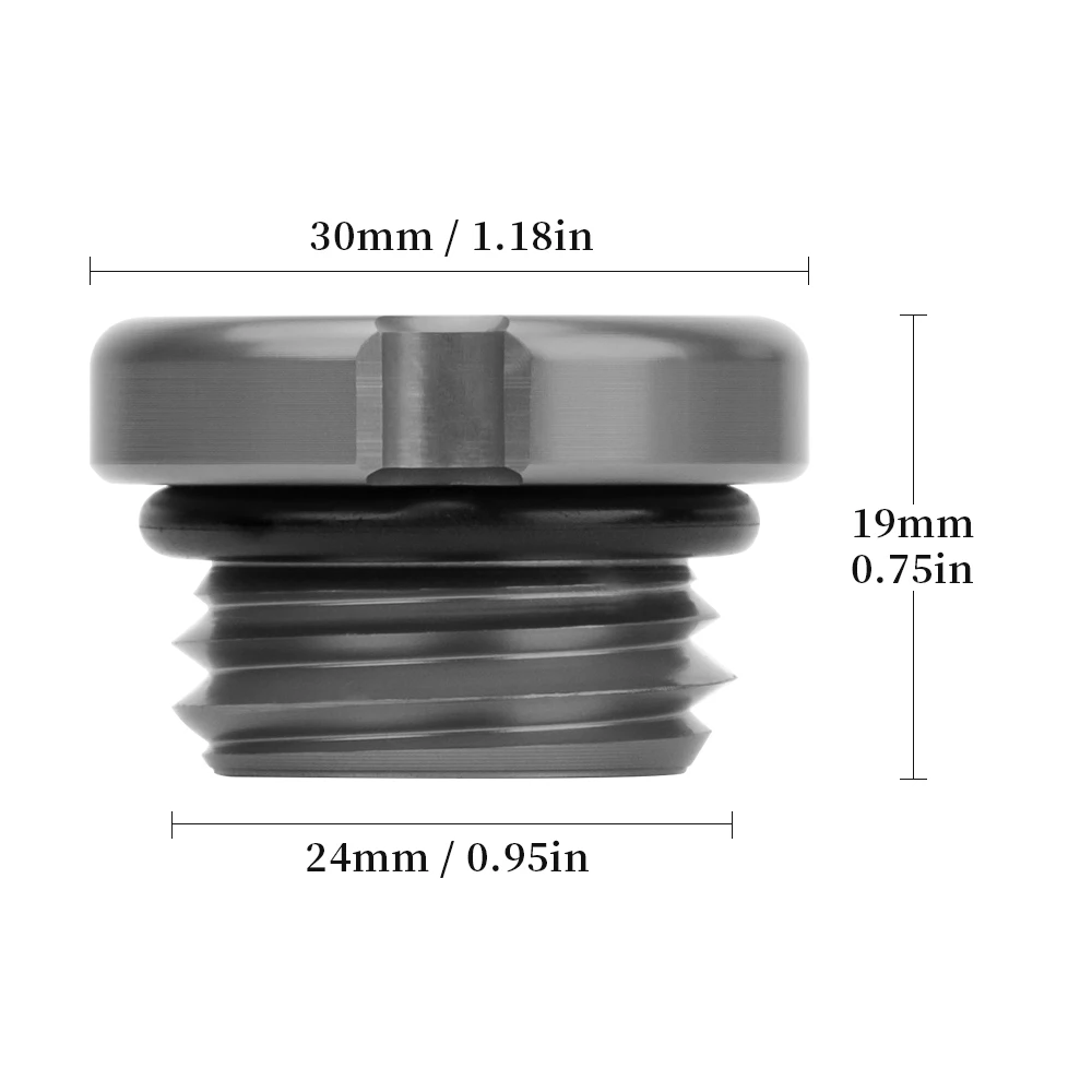 Motorcycle Durable Oil Filler Cap For Husqvarna TE125 2014-2016 TX125 2017-2023 Easy Maintenance Protection Accessories