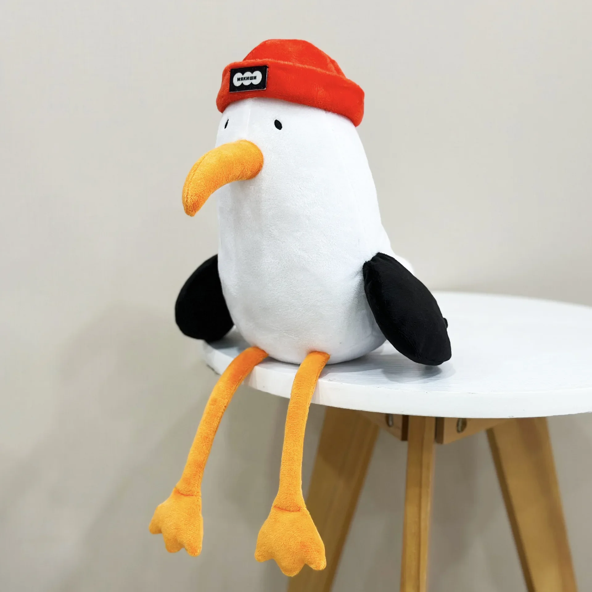 Pájaro de peluche de 14,9 pulgadas, juguete abrazable, compañero juguetón, adorno de escritorio de Animal para sofá, guardería, hora de juego, mesita de noche