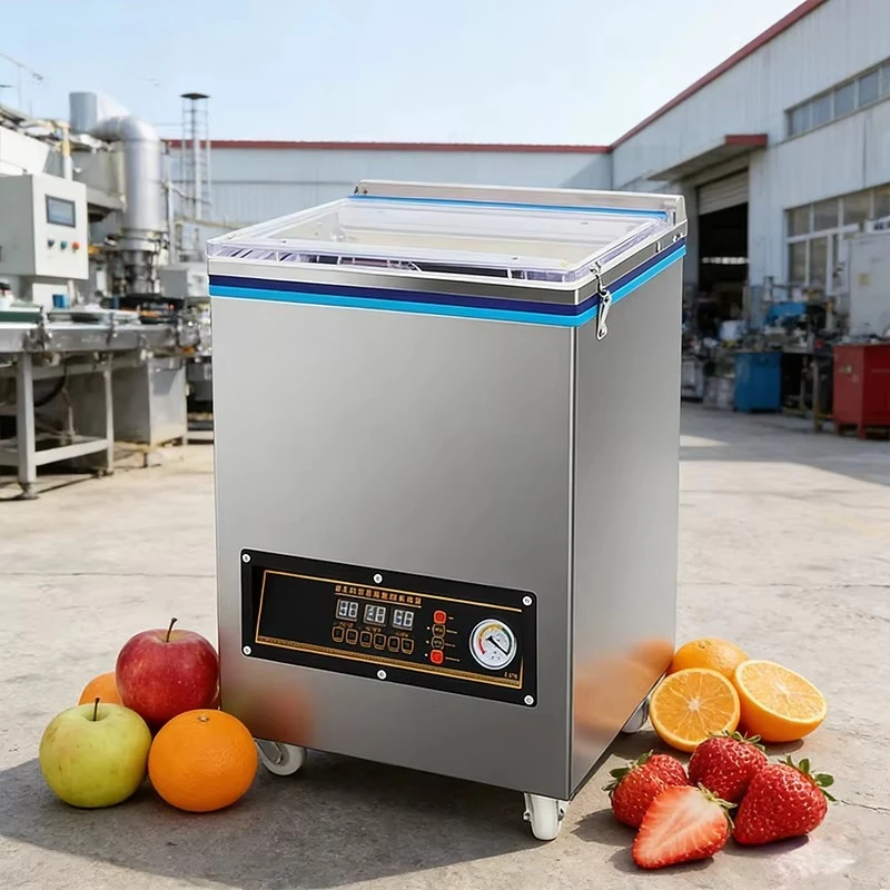 Programmable Automatic Food Vacuum Sealer with Digital Control for Fresh Cooked Food Preservation in Restaurant Central Kitchen