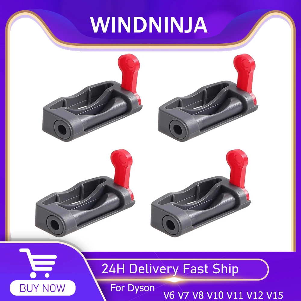 Zamek przycisku odkurzacza automatycznego do Dyson V6 V7 V8 V10 V11 V12 V15, części zamienne, wygodny zamek przycisku zasilania