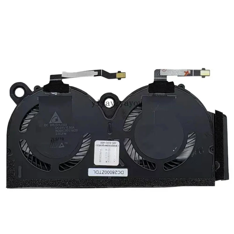 Laptop Cooling Fan For Dell Latitude 9330 Cooler Radiator 0DHK6M DHK6M DC28000ZTDL ND55C0E-21H20 BN8505S5H-000P DC28000ZTUO DC5V