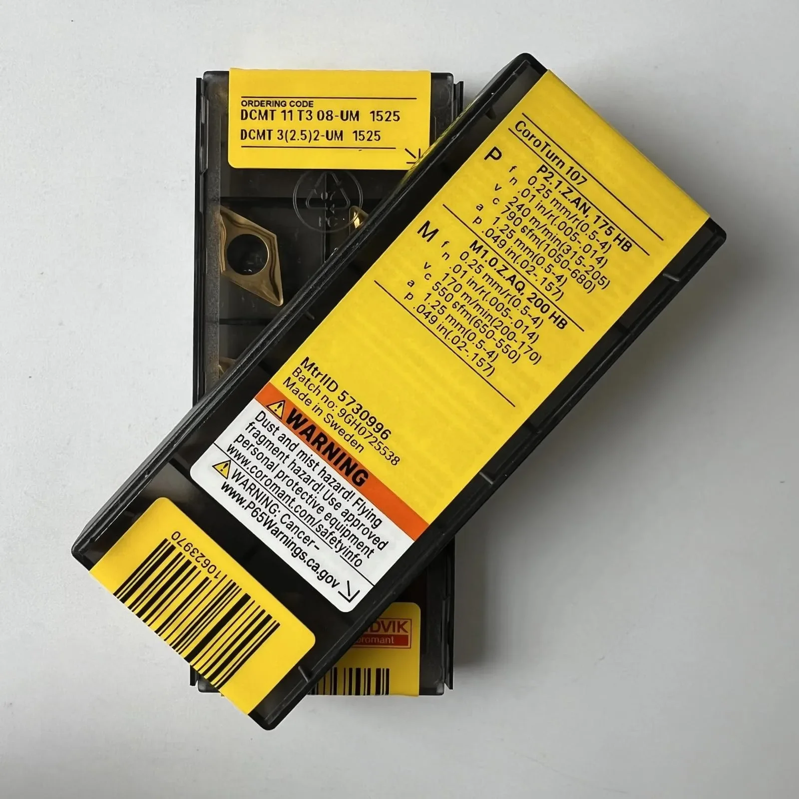Originale SANDVIK / DCMT11T308-UM 1525 / Lama CNC in lega dura anche 10 pezzi