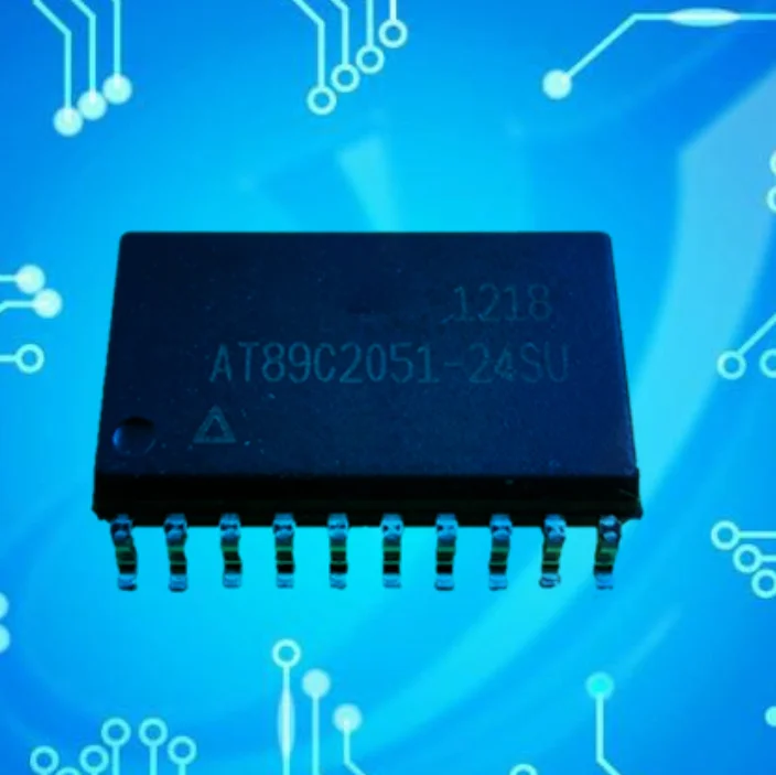 New 10Pcs AT89C2051-24SU SOP20 AT89C2051 full range of ATMEL original imported chips--HYDD2