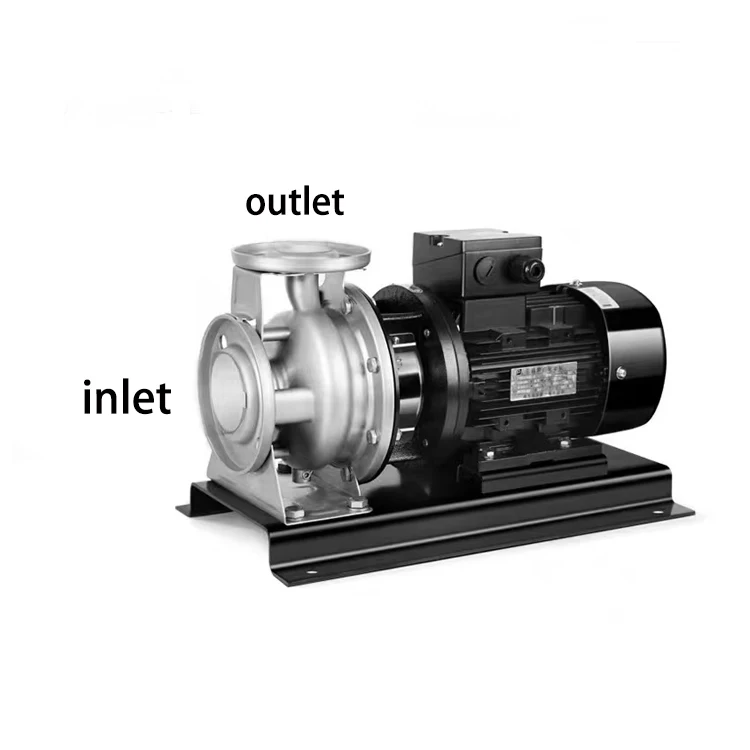 2025년형 단단수 수평형 고압 부스터 펌프 (관개 농업 및 식수 처리용)