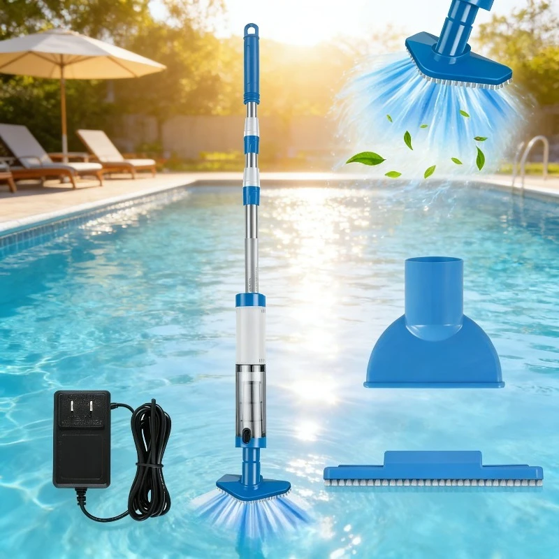 

НОВЫЙ пылесос для бассейна, перезаряжаемый бассейн, аквариум, ручной беспроводной спа, гидромассажные ванны, портативный