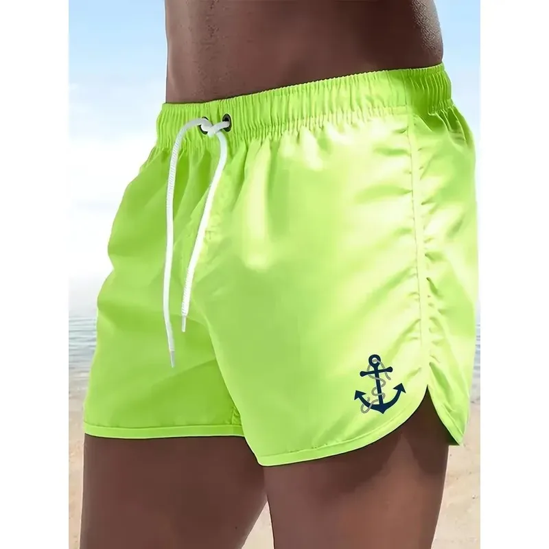 Men's Summer Beach Swim Shorts Casual Quick-Dry Sports Swimming Surfing and Water Activities Breathable