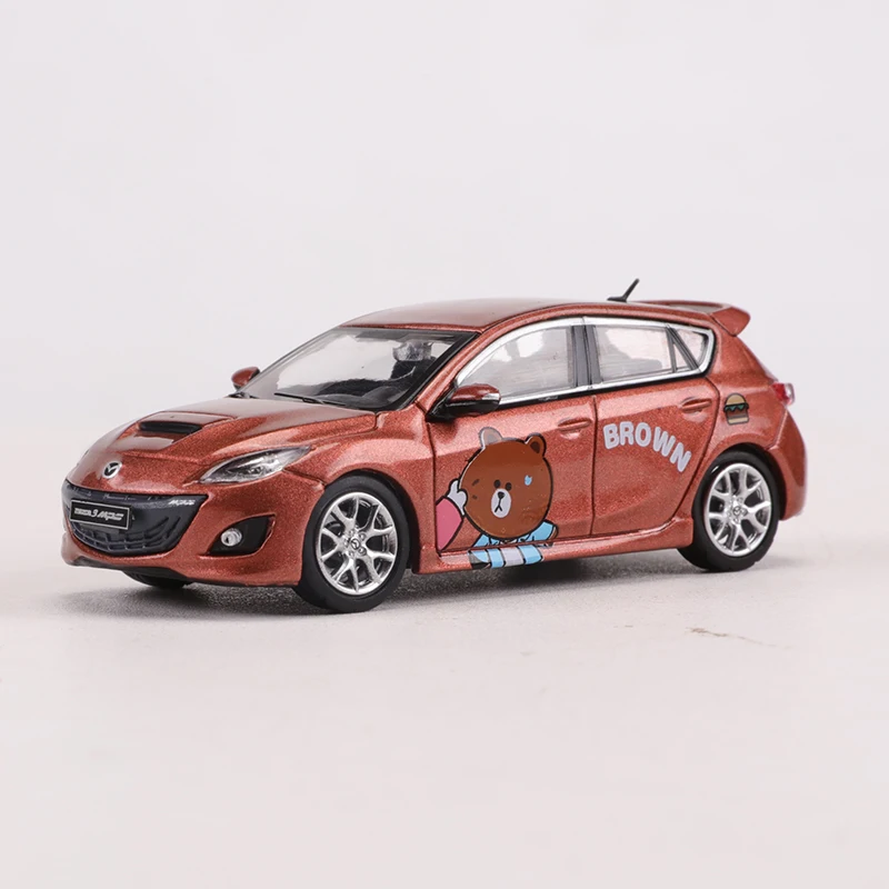 GCD 1/64 MAZDA 3 MPS Alloy Model Car