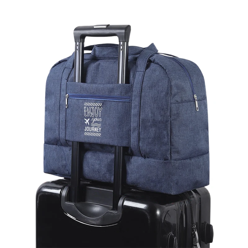 

Fashion Folding Travel Bag Women Oxford Travel Weekend Overnight Bags Large Capacity Hand Luggage Tote Duffel Bag Trip Supplies