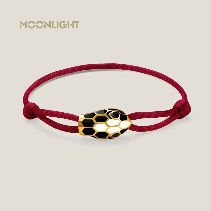 

MOONLIGHT Brand Design Snake Head Bracelets For Women High Quality Adjustable Bracelet Female Jewelry Present Wholesale 28 Color