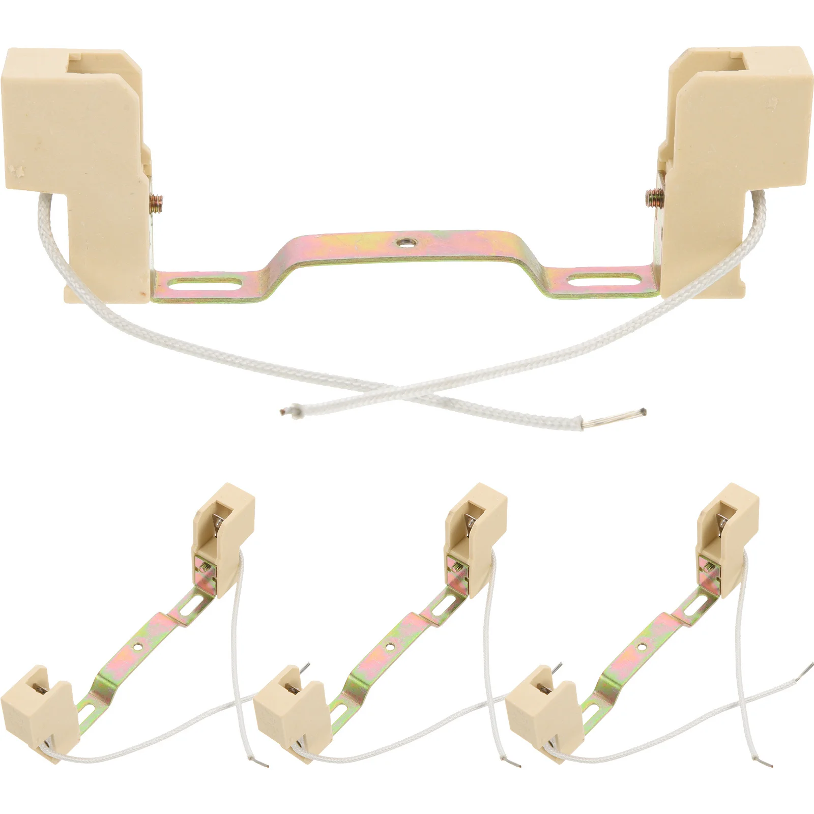 

Double Ended Light Socket 3Pcs 118mm Angoily Bulb Holder Lamp Connector Replacement Base