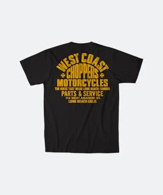West Coast Choppers Übergroßes Unisex-T-Shirt aus Baumwolle im Y2K-Stil, kurz, weich, mit Grafikdruck, Rundhalsausschnitt, für Männer und Frauen, Streetwear, trendig, weich – Detail 3