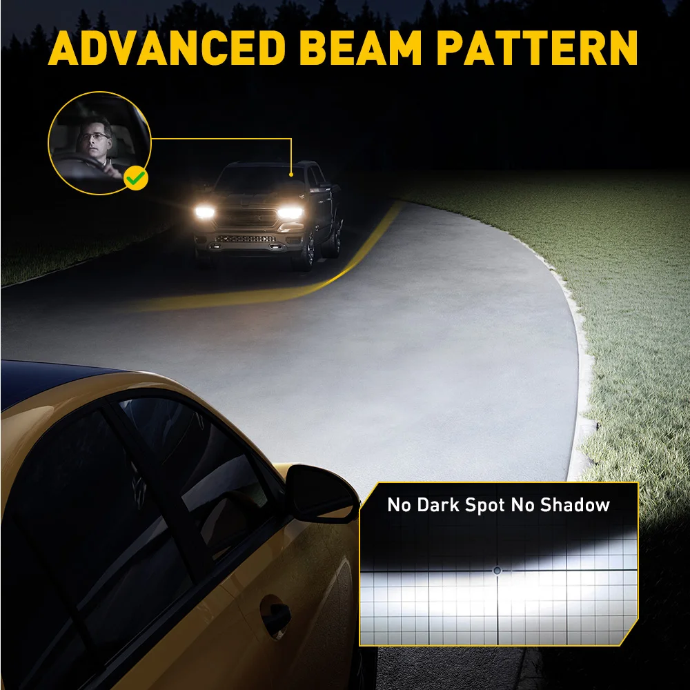 2 قطعة 25000LM 80 واط H8 H11 LED 9005 HB3 9006 HB4 Canbus توربو سيارة المصابيح الأمامية لفورد رينجر تويوتا كورولا مرحبا و لو 6500 كيلو لمبات 12 فولت