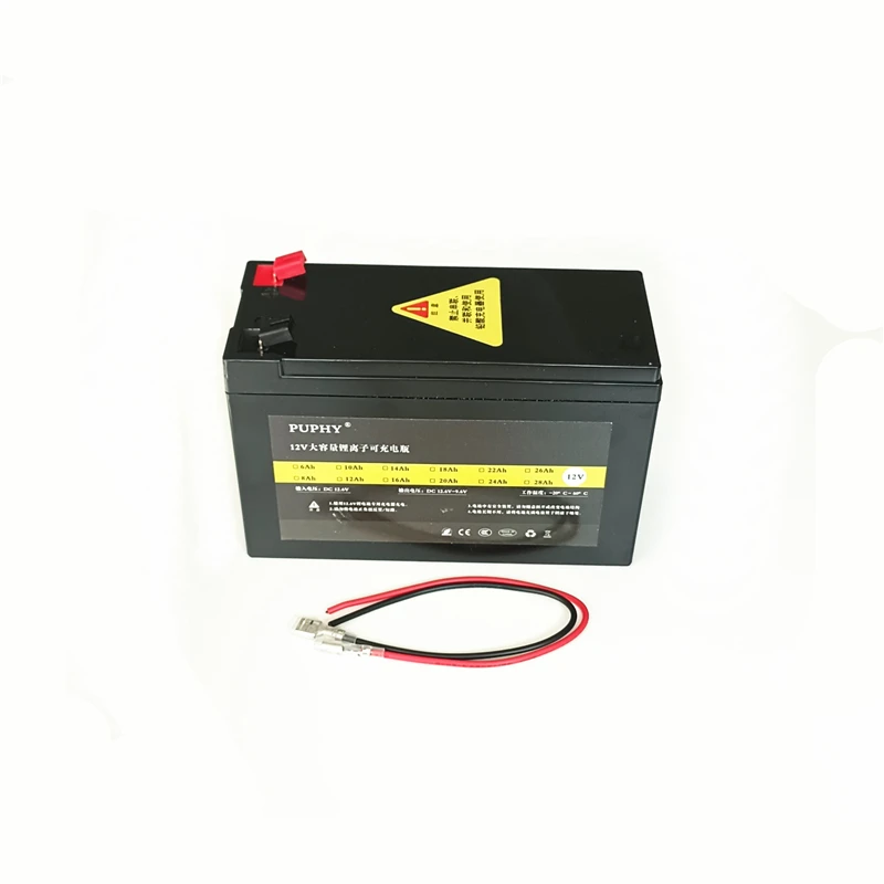 Cella di batteria agli ioni di litio impermeabile 12V 28AH 10AH per macchinine/biciclette, spruzzatore, luci a LED sostituisci la banca di alimentazione