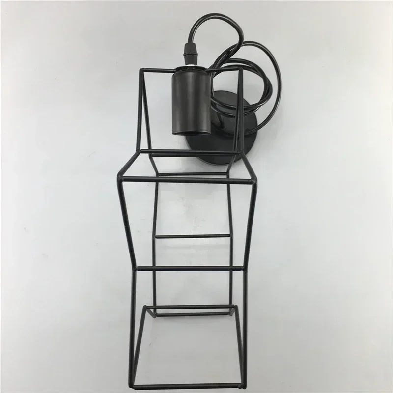 

Star light Vintage E27 Nordic Fashion Iron Meal Pendant lamp Personalized Creative for Restaurant Coffee bar Bedroom