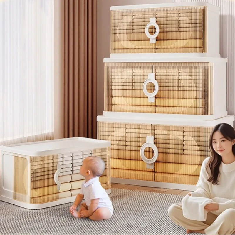 

Складной шкаф для хранения, контейнер для закусок и одеял, многоцелевой складной ящик для хранения, контейнер для домашнего шкафа для гостиной