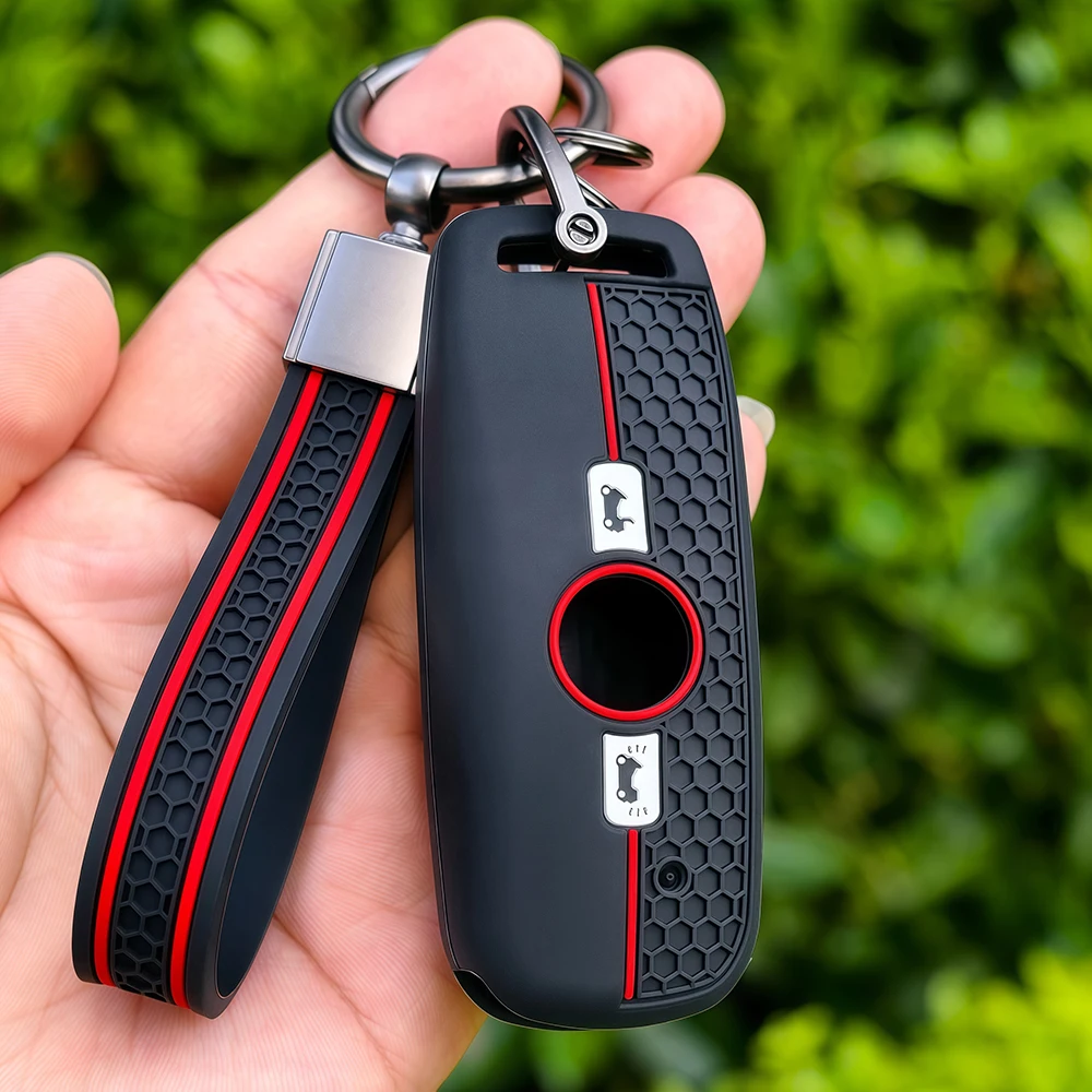 Keychain For Honda Goldwing 1800 2018 2019 2020 GL 1800 Gold Wing GL1800 Motorcycle Silicone Key Shells Key Case Key Protection - view 5