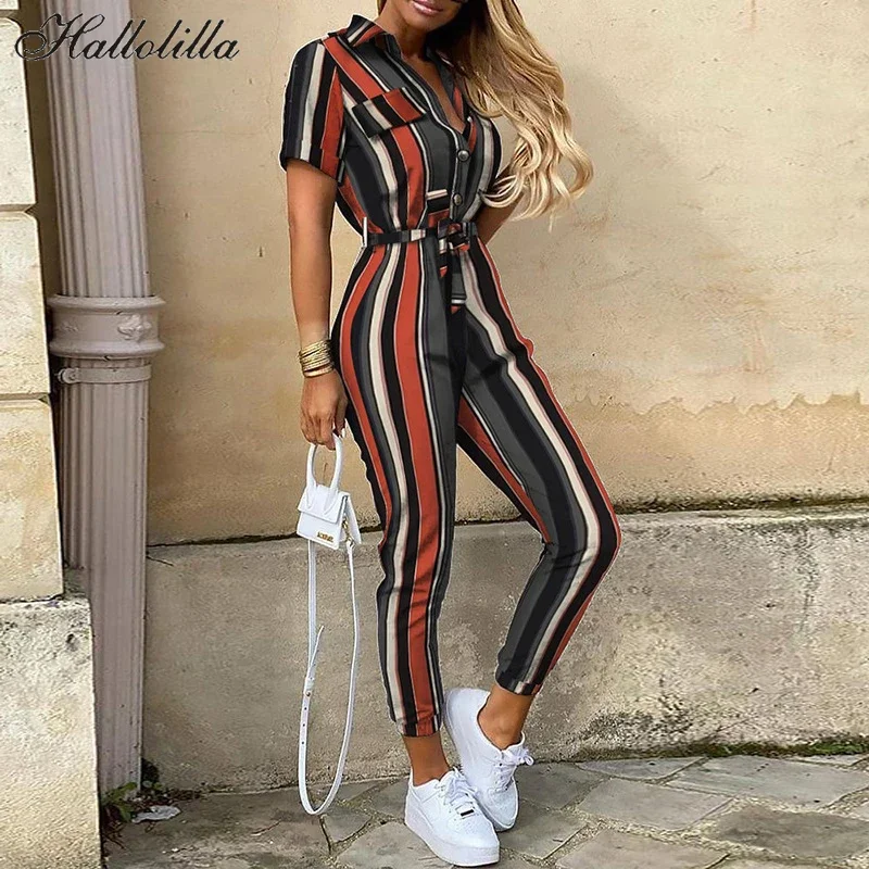 

Fashion Print Jumpsuits Women Ladies Female Playsuits Bodysuits Woman Clothing Bodysuit Comfortable Boho Jump Suits for Women