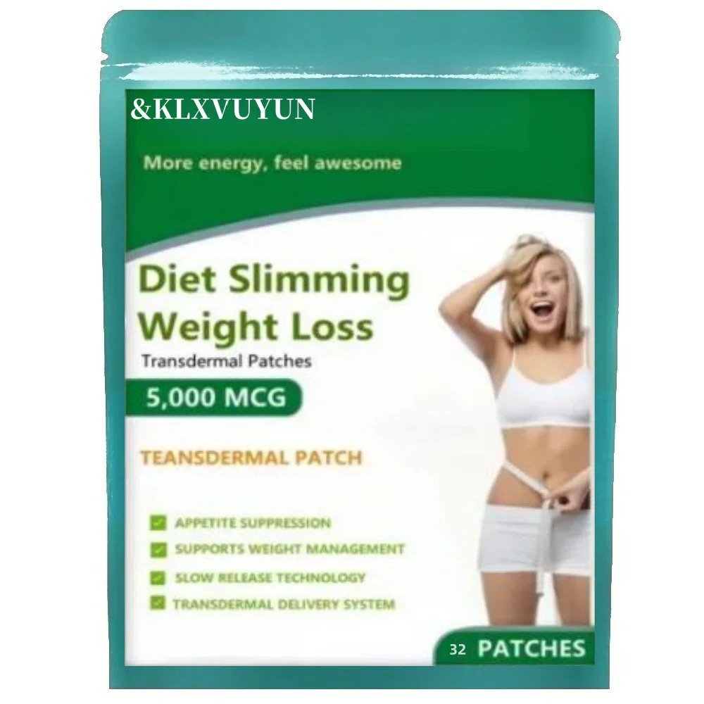 

Strongest Legal Appetite Reducer Suppressant, Diet Slimming Weight Loss Transdermal Patches, Made in USA, 32 Weeks Supply