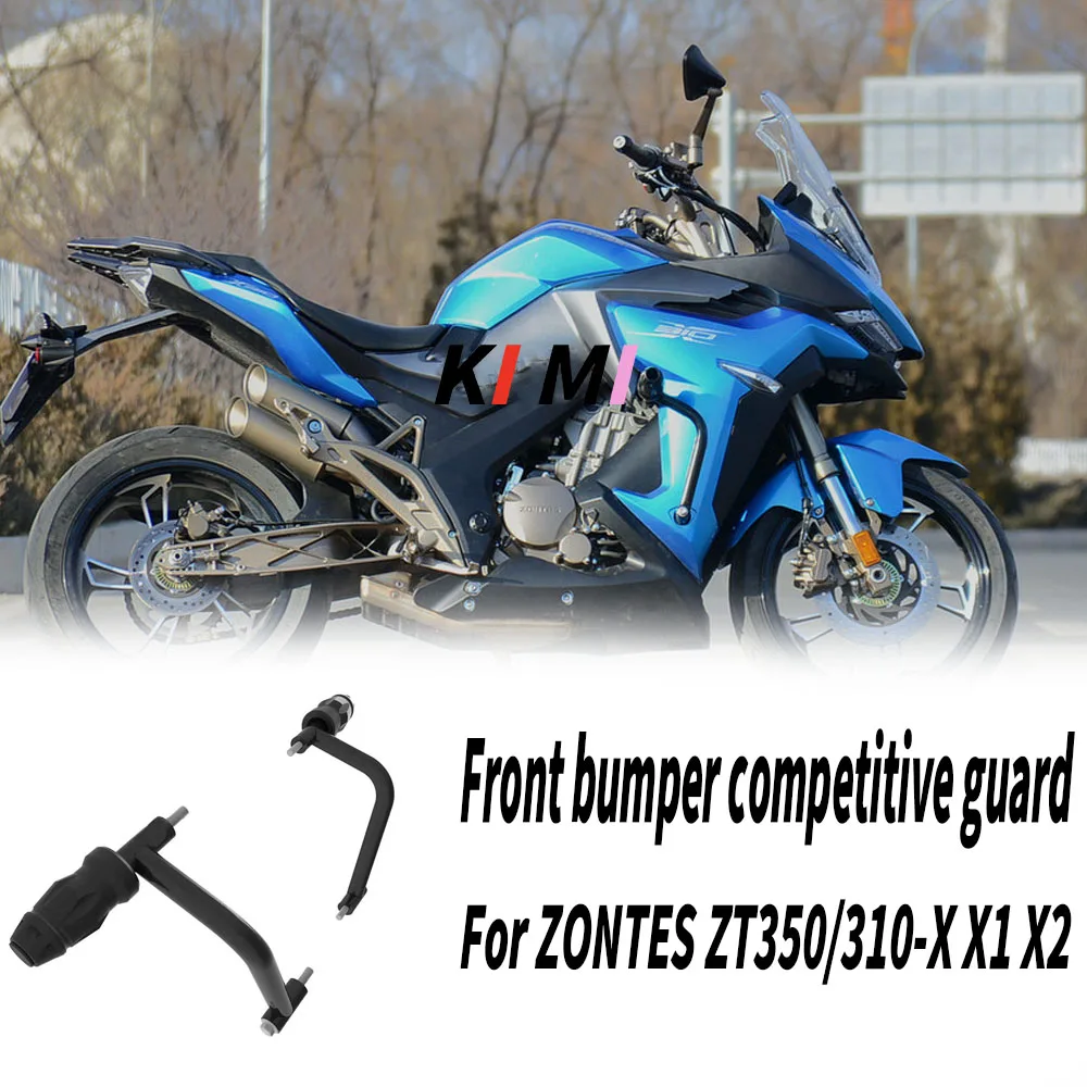 Leisure Travel motorcycle modified front bumper competitive bumper guard For ZONTES ZT350/310-X X1 X2