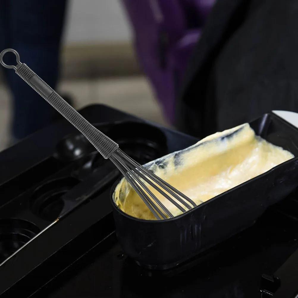 

6 шт., мешалка для смешивания краски для волос, ручной венчик для салона, блендер для крема, пластиковая кухонная утварь, венчик для яиц, заправка для салата