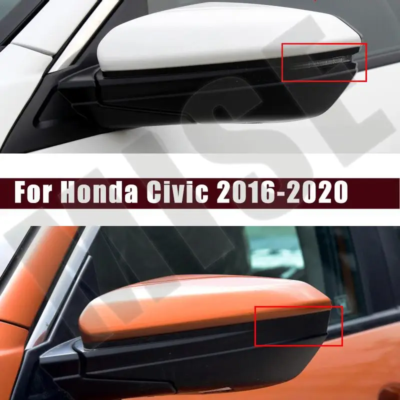 

For Car Accessories For Honda Civic 2016-2020 Reversing Mirror Assembly Reflector Assembly Left and Right Replacement 3Line