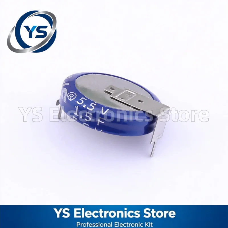 2pcs/lot 5.5V 1.5F H Type Terminal CDA CEN5R5155HF-ZG CEN Series Super Capacitor Ultra Farad Capacitors New High Quality