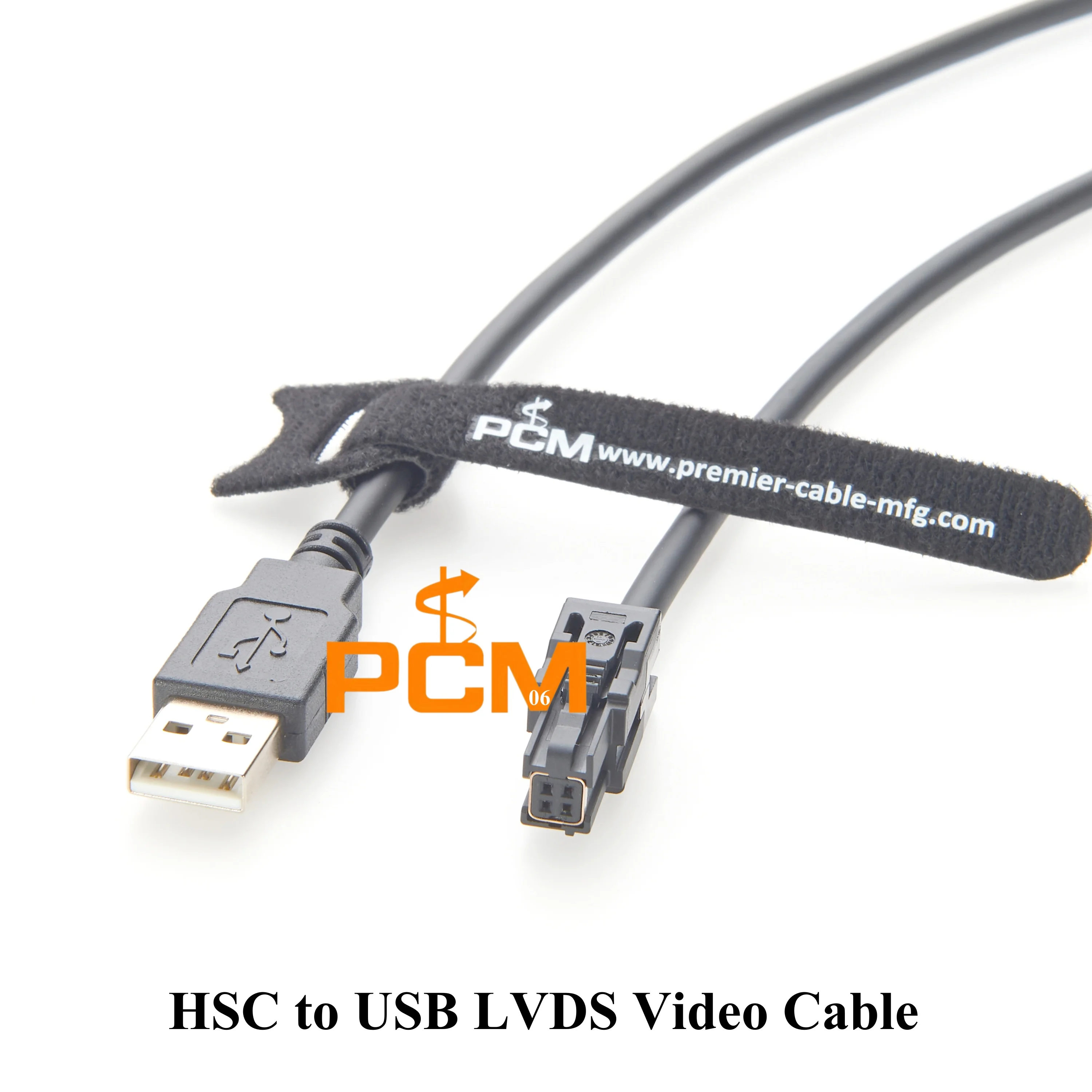 HSC to USB Extension Cable, HSC 4P Female to USB 2.0 A Male LVDS Video Transfer Cable, HSC Automotive High-Speed Connector Cable - Image 3