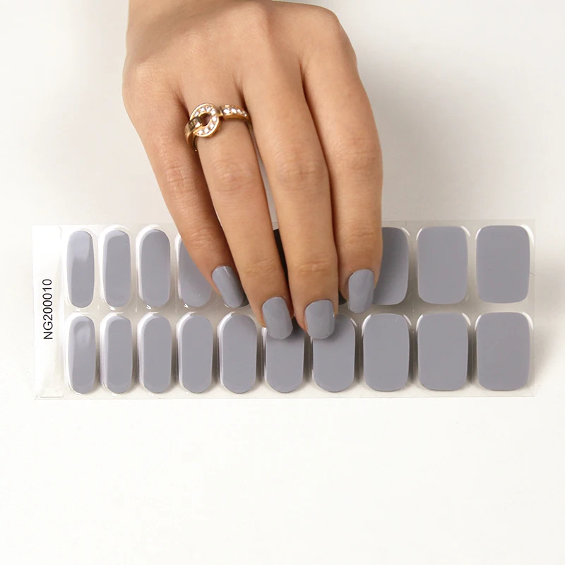 Ladies' Favorite：Nail Art 3D Custom Nail 100% Full Nail Polish Gel Nail Polish Sticker Wraps