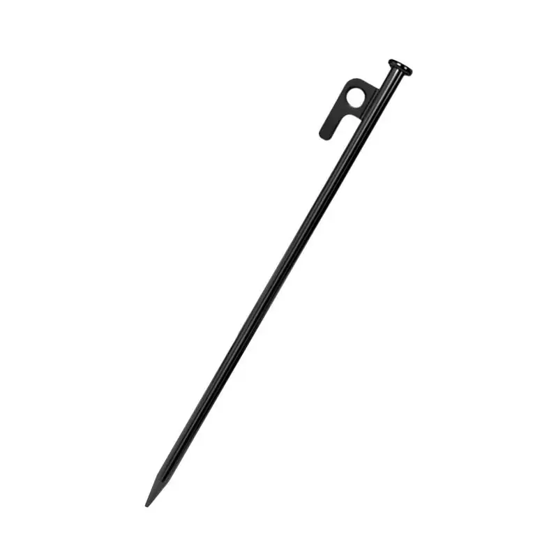 

Metal Camping Stakes 11inch Canopy Stakes Steel Tent Pegs Sturdy Heavy Duty Tent Stakes Non-rust Tent Stakes Camping Family Tent