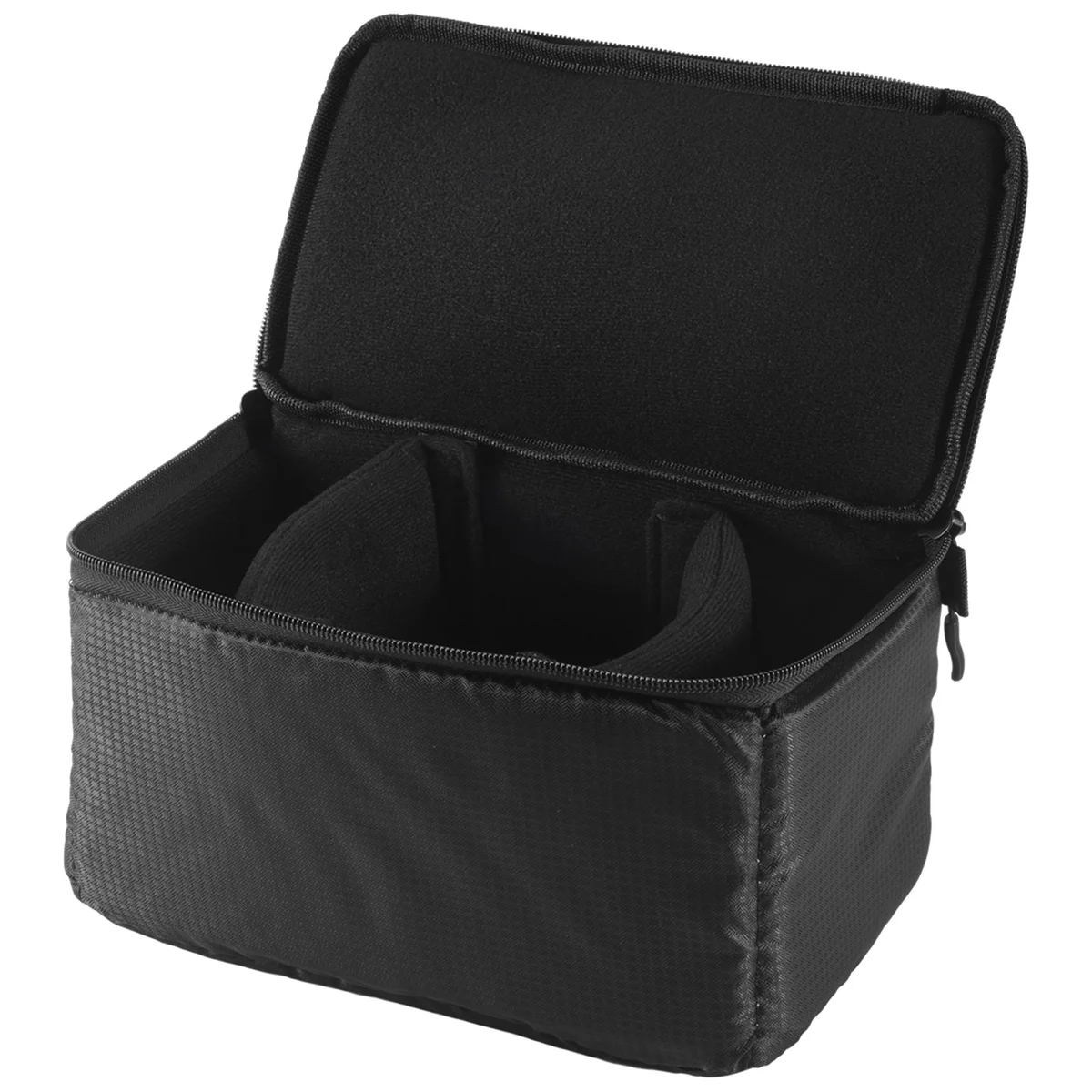 Universal Insert Partition Padded Camera Bag Shockproof Sleeve Cover For Dslr Slr Camera(Black)