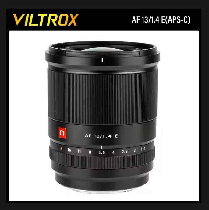 VILTROX 13mm 23mm 33mm 56mm F1.4 voor Sony E Lens Autofocus Prime Groot diafragma Lens Sony Camera A6500 A6400 A6600 ZV-E10 FX30