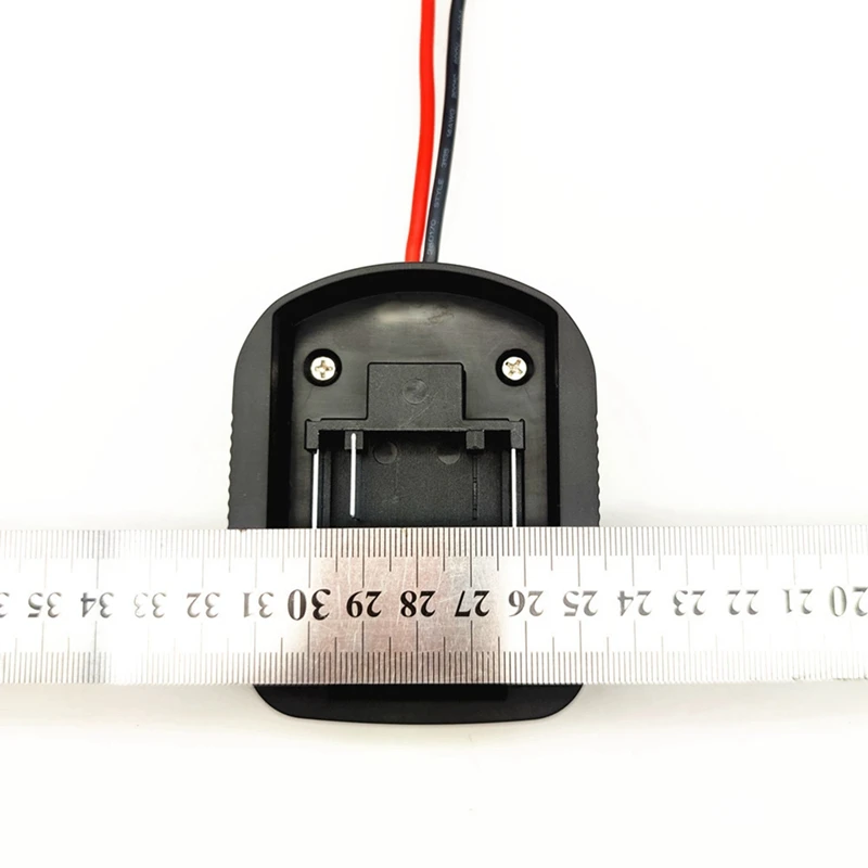 ตัวแปลงแบตเตอรี่2ชิ้นสำหรับ Makita 18V แบตเตอรี่ลิเธียมเชื่อมต่อเครื่องมือไฟฟ้าผู้ถือท่าเรือสำหรับเครื่องมือไฟฟ้า BL1830ทนทาน BL1840