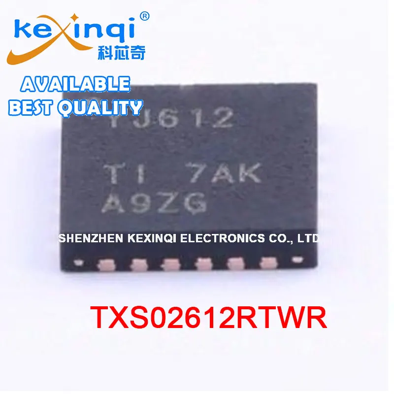 2PCS  New  Imported TXS02612RTWR Code YJ612 WQFN-24 Port Expander Voltage Conversion Best High Quality